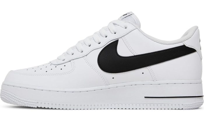 Air Force 1 '07 'Cut Out Swoosh - White Black' - DUBAI ALL STAR