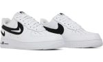 Air Force 1 '07 'Cut Out Swoosh - White Black' - DUBAI ALL STAR