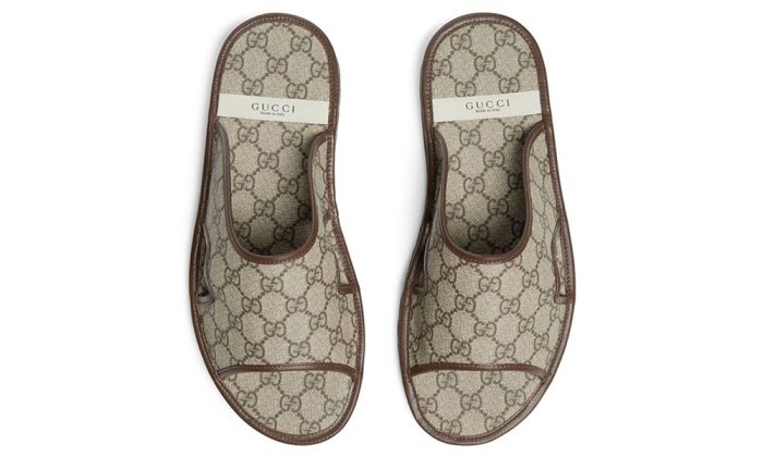 Gucci Men's GG Supreme Slide Sandal - DUBAI ALL STAR