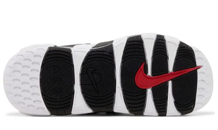 Air More Uptempo Slide 'White Black Red' - DUBAI ALL STAR