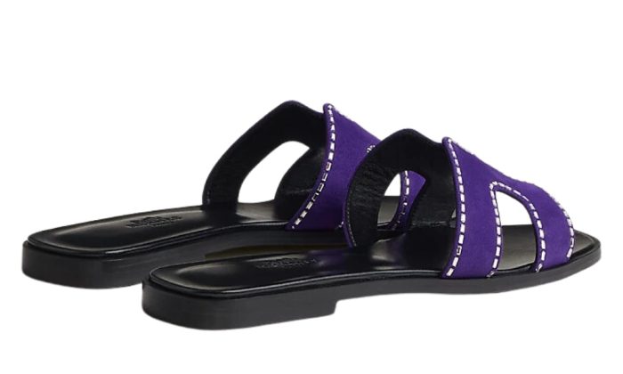 HERMES Oran Sandal "Violet Majorette" - DUBAI ALL STAR