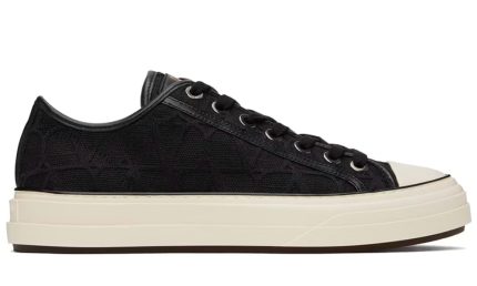 Valentino Garavani Black Totaloop Sneakers - DUBAI ALL STAR