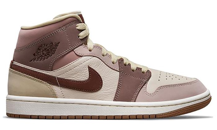 Air Jordan 1 Mid SE Dark Pony Smoky Mauve - DUBAI ALL STAR