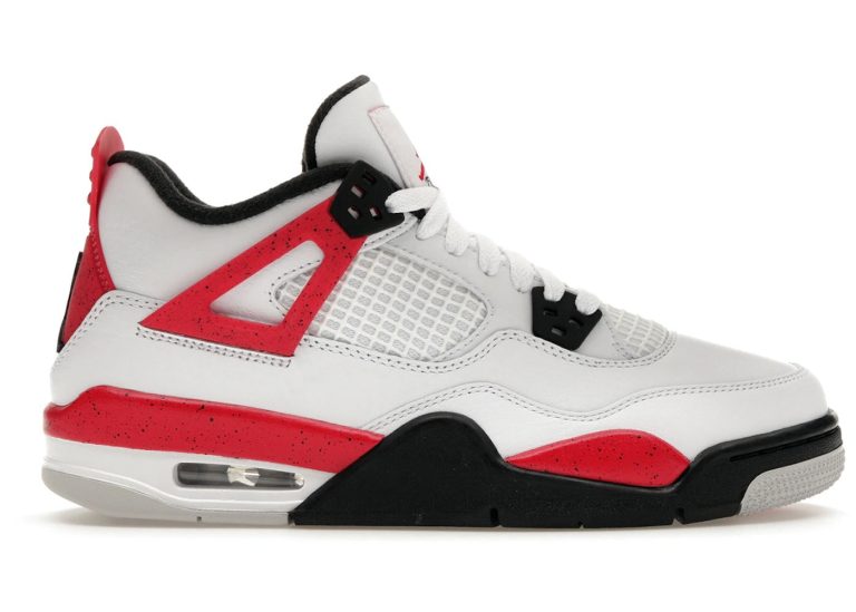 Nike Air Jordan 4 Retro 'Red Cement' - DUBAI ALL STAR