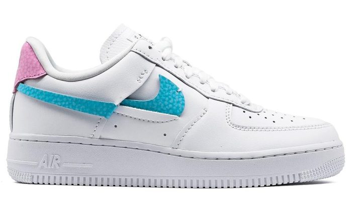 Nike Air Force 1 LXX "White Pink Aqua" - DUBAI ALL STAR