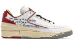 Air Jordan 2 Low x Off-White "White and Varsity Red" - DUBAI ALL STAR