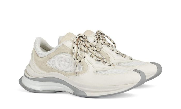 Gucci Wmns Run Sneaker 'White Suede' - DUBAI ALL STAR