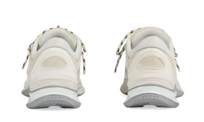 Gucci Wmns Run Sneaker 'White Suede' - DUBAI ALL STAR