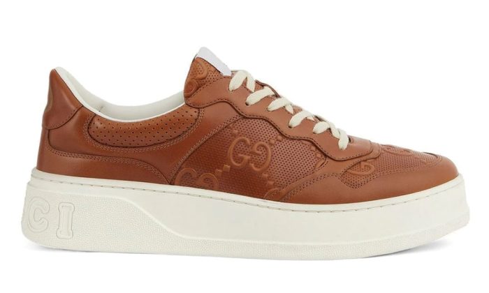 GUCCI  logo-embossed sneakers - DUBAI ALL STAR