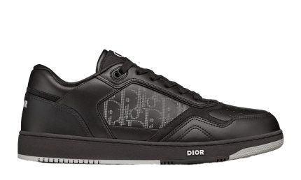 Dior B27 Low Black Dior Oblique Galaxy Leather Grey - DUBAI ALL STAR