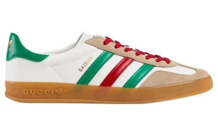 Adidas x GUCCI Gazelle  'White Green Red' - DUBAI ALL STAR