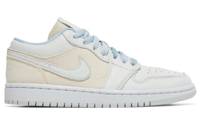 Air Jordan 1 Low 'Sail Canvas' - DUBAI ALL STAR