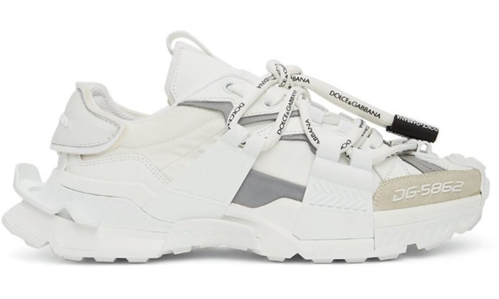 DOLCE & GABBANA White Space Sneakers - DUBAI ALL STAR