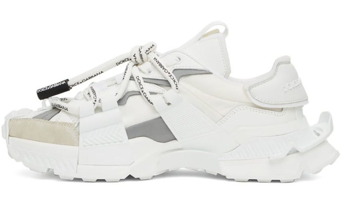 DOLCE & GABBANA White Space Sneakers - DUBAI ALL STAR