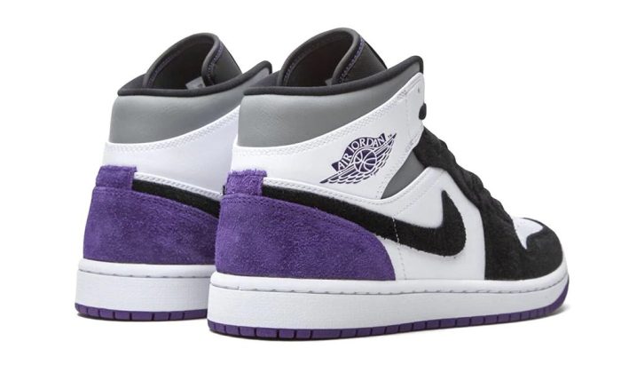 Air Jordan 1 Mid SE GS 'Varsity Purple' - DUBAI ALL STAR