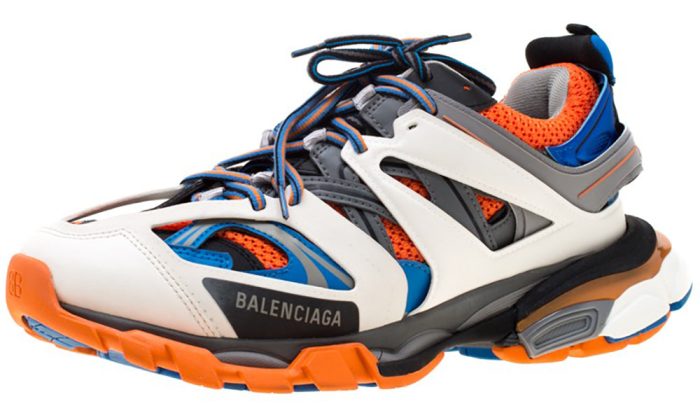 BALENCIAGA Multicolor Leather/Mesh Track Lace Up - DUBAI ALL STAR