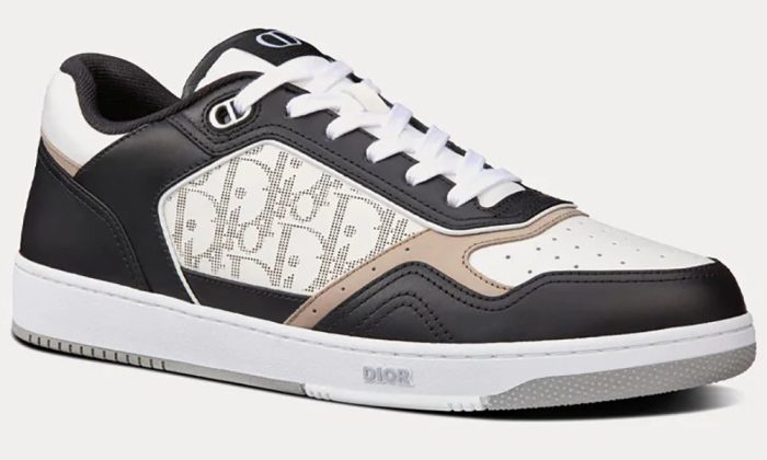 Dior B27 Black, White And Beige Low Top Sneakers - DUBAI ALL STAR