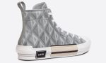 Dior B23 High-top Sneaker "Dior Gray Cd Diamond Canvas" - DUBAI ALL STAR