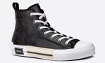 Dior B23 High-top Sneaker "Black CD Diamond Canvas" - DUBAI ALL STAR