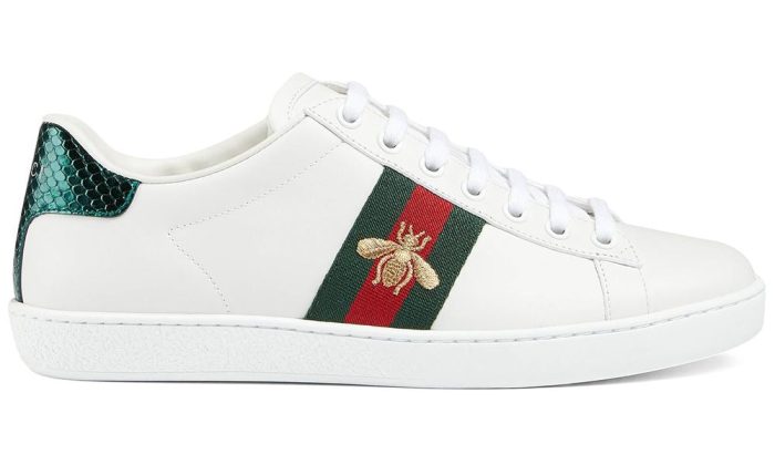 Gucci Embroidered Ace Sneakers - DUBAI ALL STAR