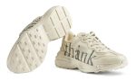 Gucci Rhyton 'think/thank' print sneaker - DUBAI ALL STAR