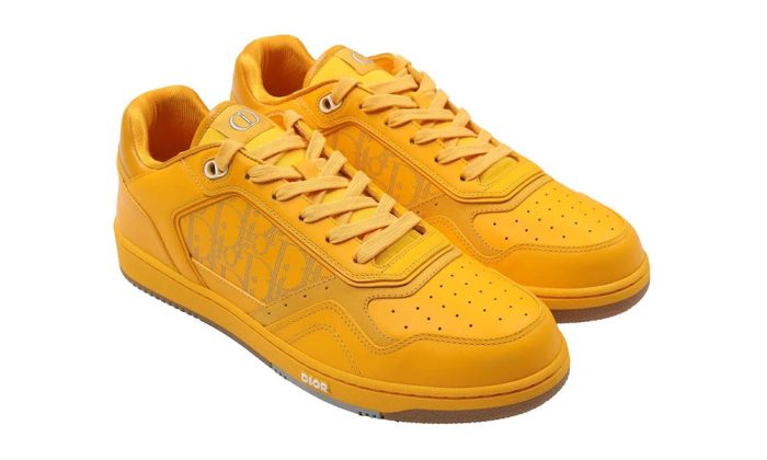 Dior World Tour B27 Low-Top Sneaker "Yellow" - DUBAI ALL STAR