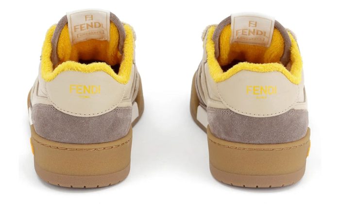 Fendi Match Low Top Sneaker "Giallo" - DUBAI ALL STAR