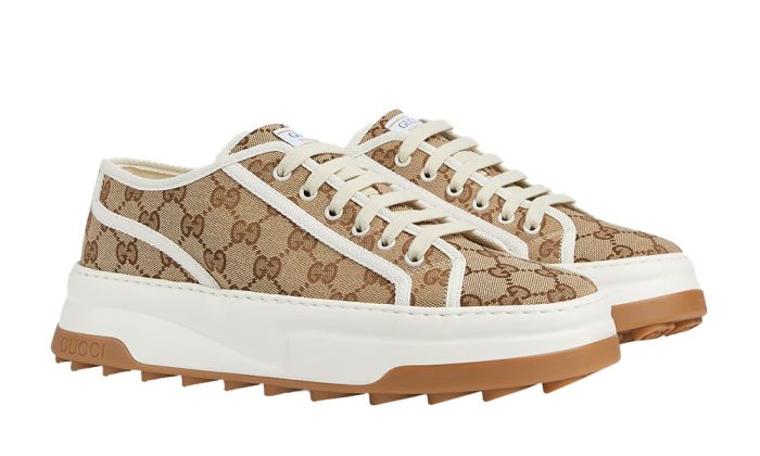 Gucci Men's Black Beige gg Trainers - DUBAI ALL STAR