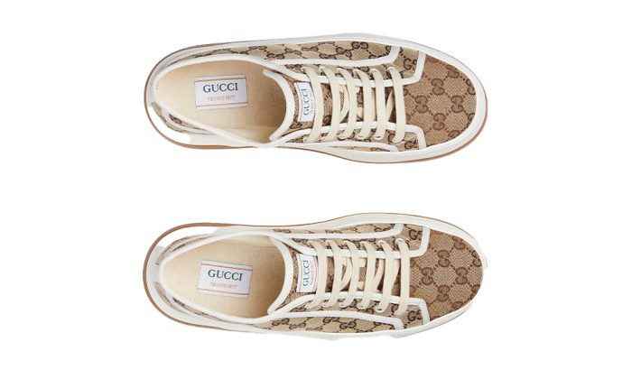 Gucci Men's Black Beige gg Trainers - DUBAI ALL STAR