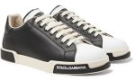 Dolce & Gabbana Leather Sneakers "Black" - DUBAI ALL STAR