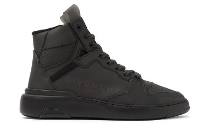 Givenchy Wing Leather-Trimmed Rubber Sneakers - DUBAI ALL STAR