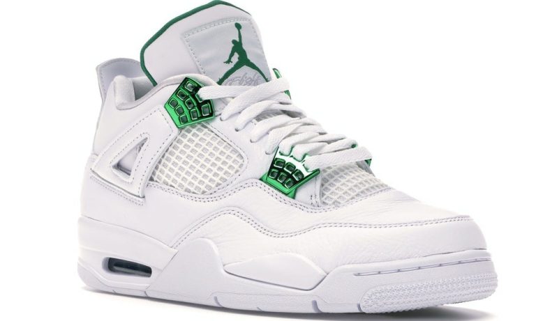 Nike Air Jordan 4 Retro 'Green Metallic' - DUBAI ALL STAR