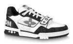 LV Trainer Sneaker "Black - White"