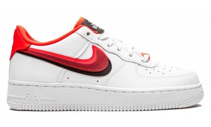 Nike Air Force 1 LV8 Double Swoosh Red Black (GS) - DUBAI ALL STAR