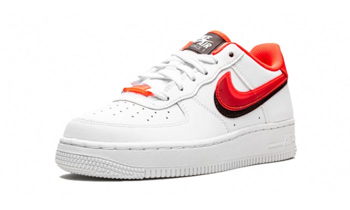 Nike Air Force 1 LV8 Double Swoosh Red Black (GS) - DUBAI ALL STAR