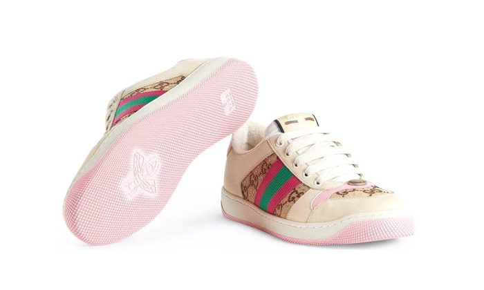 Gucci crystal-embellished GG Screener sneakers - DUBAI ALL STAR