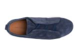 Zegna slip-on suede sneakers "Blue" - DUBAI ALL STAR