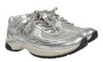 Chanel Fabric & Laminated Light Gray & Silvered Low Top Sneakers - DUBAI ALL STAR