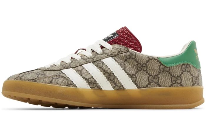 Gucci x Adidas Gazelle 'Beige GG Monogram' - DUBAI ALL STAR