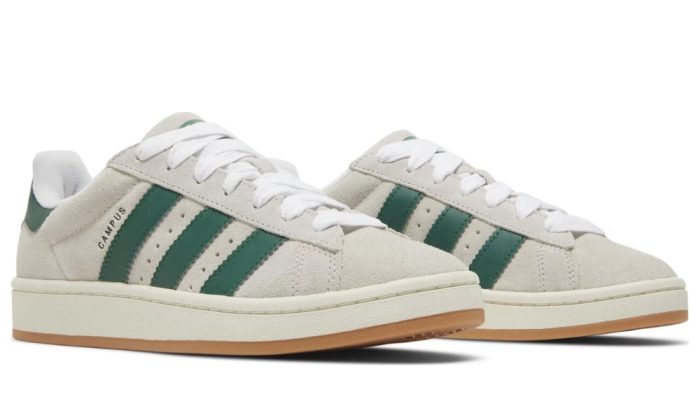 Adidas Campus 00s 'Crystal White Dark Green' - DUBAI ALL STAR