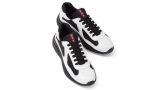 Prada  America's Cup Patent Leather "White / Black" - DUBAI ALL STAR