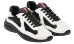 Prada  America's Cup Patent Leather "White / Black" - DUBAI ALL STAR