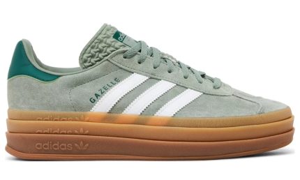 Adidas Gazelle Bold 'Silver Green Gum' - DUBAI ALL STAR