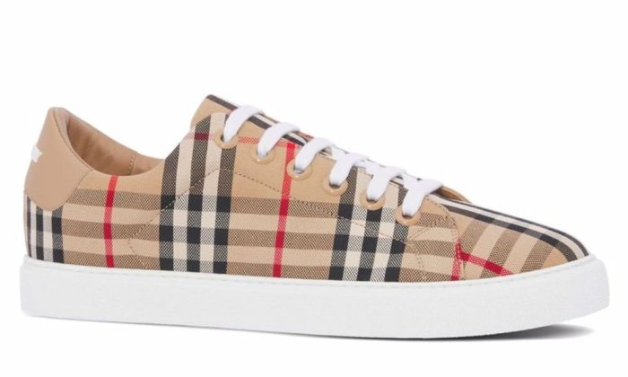 Burberry Vintage Check lace-up sneakers - DUBAI ALL STAR