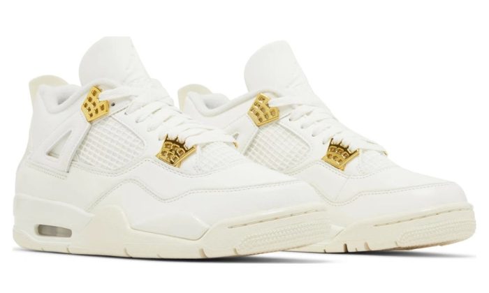 Nike Air Jordan 4 Retro 'Metallic Gold' - DUBAI ALL STAR